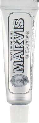 Home marvis whitening mint toothpaste. Marvis Whitening Mint Toothpaste Mini Aufhellende Zahnpasta Mit Minze Makeupstore At