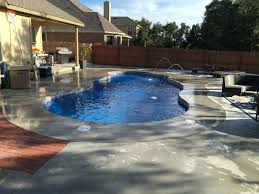 We Installed This Maya Diamond Series Pool With Mar 35 Perimeter Tile And Two Deck Jets Fiberglass Pools Inground Pool Designs Pool Builders