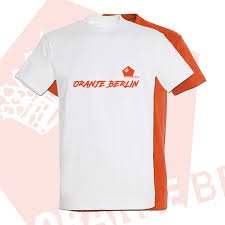 Accès rapide et facile à toutes les fonctionnalités orange (email, assistance, banque, boutique). T Shirt Oranje Berlin