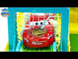 Disney pixar cars lightning mcqueen colour changer change color tokyo drift vc. Disney Cars Lightning Mcqueen Car Wash And Color Change Paint Factory Youtube