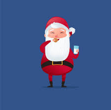 Eating cookie stock illustrations â #5680276. Happy A Christmas Character Cute Santa Claus Eat Sweet Cookie And Drinks Milk Vector Cartoon Illustration Download Free Vectors Clipart Graphics Vector Art