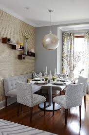 A small round table with chairs that slide at least partially below provides a kitchen nook that can be used as a food preparation space, of pantries not legally produce their skills and forms of space. Modern Breakfast Nook Furniture Ideas On Foter