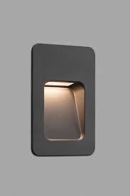 Recessed light exterior led uve (2w) by faro barcelona. Nase Rectangular Outdoor Recessed Anthracite Gray Path Light Faro Ref 19070644