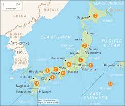 Lonely planet photos and videos. Map Of Japan Japan Regions Rough Guides Rough Guides