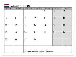 Denna februari 2019 kalender är alltid praktisk att använda om du till exempel vill räkna ut när du har semester. Kalender Februari 2019