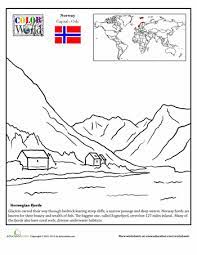 Supercoloring.com is a super fun for all ages: Norway Worksheet Education Com Norway Coloring Pages World Thinking Day