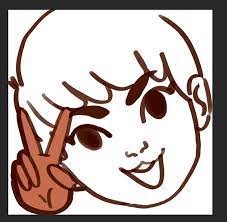 Finally duplicate your eye's shape and erase with a drag to make the shadow. How To Make Twitch Emotes