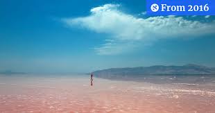 Iran's Dead Sea Is Blood Red - and It's Disappearing - Middle East News