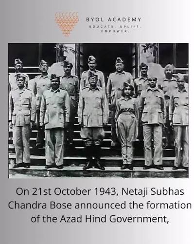 Saluting the spirit of freedom on Azad Hind Day.🇮🇳 Let’s honor the courage and vision of Netaji Subhas Chandra Bose and the brave hearts of the INA who fought for our independence., #AzadHindDay ...