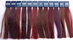 Wella Colour Touch Vibrant Reds Chart Google Search