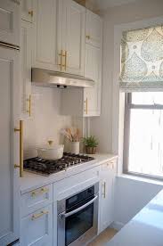 Stainless steel is the best choice for outdoor kitchens, but make sure it's solid.see more of our outdoor kitchens. Brass Kitchen Hardware With Stainless Steel Appliances Transitional Kitchen