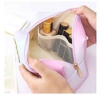 Preppy Patch — bolsa de maquiagem de couro, bolsa pequena ...