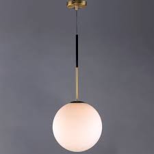 Scandinavian Large Mod Globe Pendant Globe Pendant Black Pendant Light Pendant Lamp