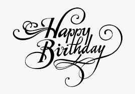 Calligraphy is an ancient writing technique using flat edged pens to create artistic lettering using thick and thin lines depending on the direction of the stroke. Fancy Happy Birthday Png Image Background Happy Birthday In Stylish Font Transparent Png Transparent Png Image Pngitem