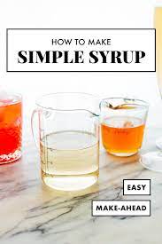How To Make Simple Syrup Cookie And Kate Recipe Make Simple Syrup Simple Syrup Simple Syrup Recipes