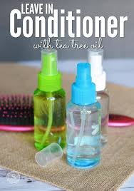 Homemade Leave In Conditioner Recipe With Tea Tree Oil