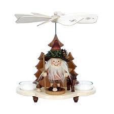 33 200 Christian Ulbricht Pyramid Woodsman 7 5 H X 7 25 W X 7 25 D Christmas Ornaments Top Brands Artists Designer Names Wooden Christmas Decorations German Christmas Pyramid Christmas Candle Holders