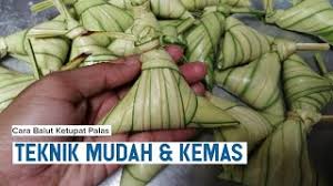 Ketupat palas terengganu style cara bungkus ketupat. Cara Bungkus Ketupat Palas Mudah Dan Kemas Balutketupatpalas Carabalutketupatpalas Ketupatpalas Youtube