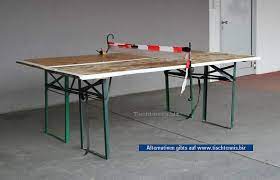 Hat jemand sowas schonmal selbst gebaut? Deine Neue Tischtennisplatte