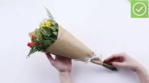 Wrapping a bouquet not only makes it easy to hold but also provides an excellent finish to it. How To Wrap Flowers With Pictures Wikihow