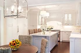 The traditional separate dining rooms, kitchens and living rooms gradually disappear into the past, providing a functional open space for practical combined. Combined Kitchen And Dining Room Transitional Kitchen Chango Co