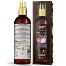 Almond oil, black seed oil, olive oil, wheat germ oil, lavender, calendula, coltsfoot, comfrey, nettle, rosemary. Onion Hair Oil For White Oily Scalp With Comb Applicator Wow Skin Science