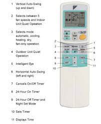Before operating the air conditioner please read this operating manual carefully. Daikin Manual Remote Controller