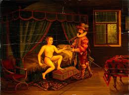 Illustration of a bedroom showing a woman in a chastity belt. What Is A Chastity Belt Inside The Bizarre Medieval Myth That Persists Today