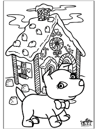 Fun, printable, free coloring pages can help children develop important skills. Christmas Dog Coloring Pages Coloring Home
