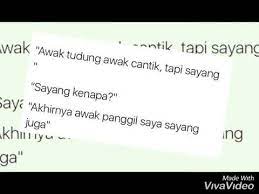 If girls were boggers, i'd pick you first. Ayat Pickup Line Hebat Youtube