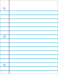 Trend Enterprises Notebook Paper Wipe Off Chart