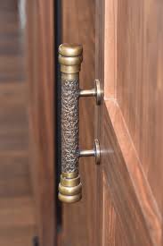 Interior door knob, lever handle, passage privacy entry lock sets, copper. By Anne Sacco Interiors Llc Unique Door Handles Modern Sacramento Antique Brass Hardware Barn Handle Hammered Hummered Rustic Modern Unique Pull