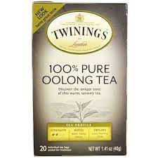 Twinings 100 Pure Oolong Tea 20 Tea Bags 1 41 Oz 40 G In 2021 Oolong Tea Twinings Oolong