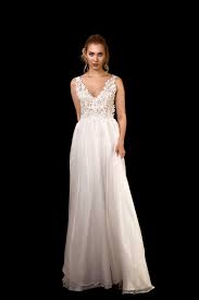 Riesige auswahl an brautkleider große größen. Emanuel Hendrik Brautkleid Milanis Mit Spitze Und Leichtem Chiffonrock In Ivory