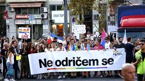 I'm not giving up': Belgrade Pride calls for Serbia to address LGBT rights  | Euronews