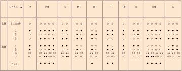 philippe bolton recorder maker recorder fingering charts