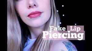First and foremost, you need to discuss placement with your professional piercing artist. Diy Fake Lip Piercing Snake Bites Youtube