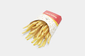 French Fries Packaging Mockup In 2020 Fries Packaging Packaging Mockup French Fries