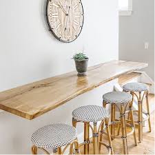 Butler Bar Counter Stool Reviews Wayfair In 2020 Kitchen Bar Table Wood Bar Table Home Bar Counter