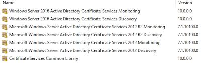 Monitoring Ad Certificate Services On Windows Server 2012 R2 And Windows Server 2016 Kevin Holman S Blog