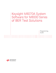 Check spelling or type a new query. Keysight J Bert M8020a High Performance Bert Programming Manualzz