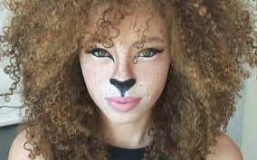 Lowen Kostum Selber Machen Diy Anleitung Maskerix De Lion Makeup Lioness Makeup Lion Costume