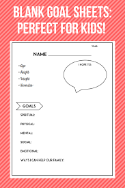 Printable New Years Goals Worksheets Family Resolutions Binder Kiit Goals Worksheet New Year Goals Goals Sheet