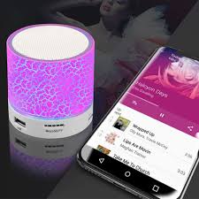 Mini Wireless Bluetooth Speaker With Led Lights In 2020 Wireless Speakers Bluetooth Portable Bluetooth Speakers Minis Bluetooth Speakers Portable