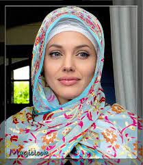 Angelina Jolie In A Beautiful Hijab Islam Women Muslimah Fashion Beautiful Hijab