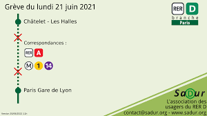 Transports grève à la sncf : Greve Du Lundi 21 Juin 2021