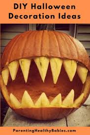 Halloween Pumpkins Easy Scary Pumpkin Carving Scary Halloween Decorations Diy Scary Pumpkin
