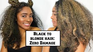 I dyed my naturally blonde hair black a few years ago and when i removed the black, my hair was like straw. Going From Black To Blonde Hair With Zero Damage I Samejoeshow Youtube