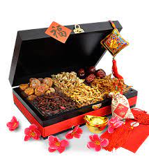 Apricot houjicha perfect match with morning breakfast, spicy and soothing masala hojicha pairs beautifully with lunchtime and. Chinese New Year Gift Sets Rich Blessings Premium Online Florist In Malaysia Florygift Deliver Flowers Gifts