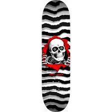 Powell peralta skateboard deck ripper checker red 10 with black diamond rails. Powell Peralta Ripper Skateboard Deck Pastel White Shape 247 8 X 31 45 Skate One